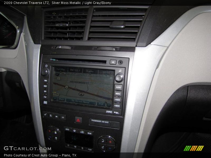 Silver Moss Metallic / Light Gray/Ebony 2009 Chevrolet Traverse LTZ