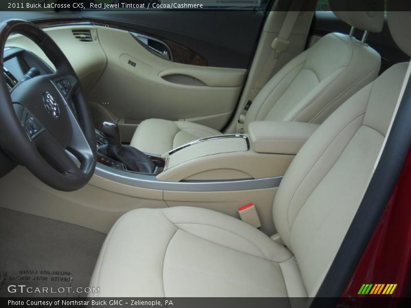 Red Jewel Tintcoat / Cocoa/Cashmere 2011 Buick LaCrosse CXS