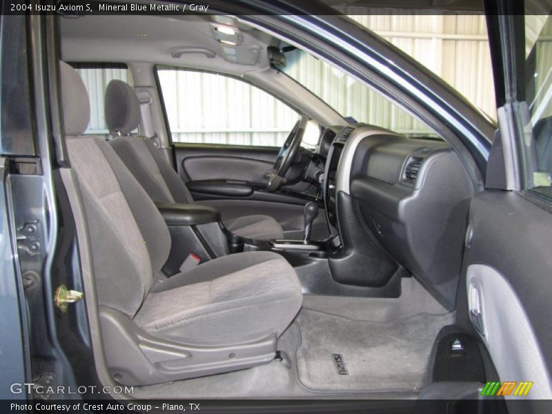 Mineral Blue Metallic / Gray 2004 Isuzu Axiom S
