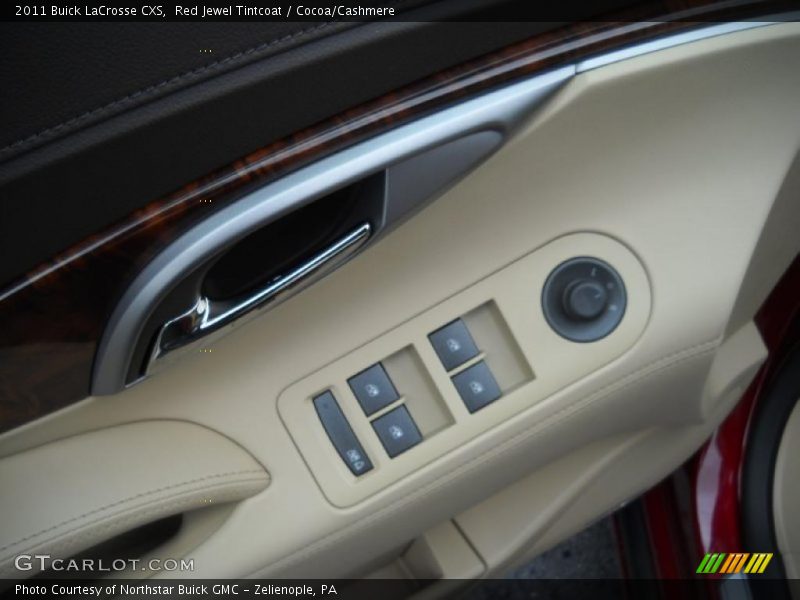 Red Jewel Tintcoat / Cocoa/Cashmere 2011 Buick LaCrosse CXS