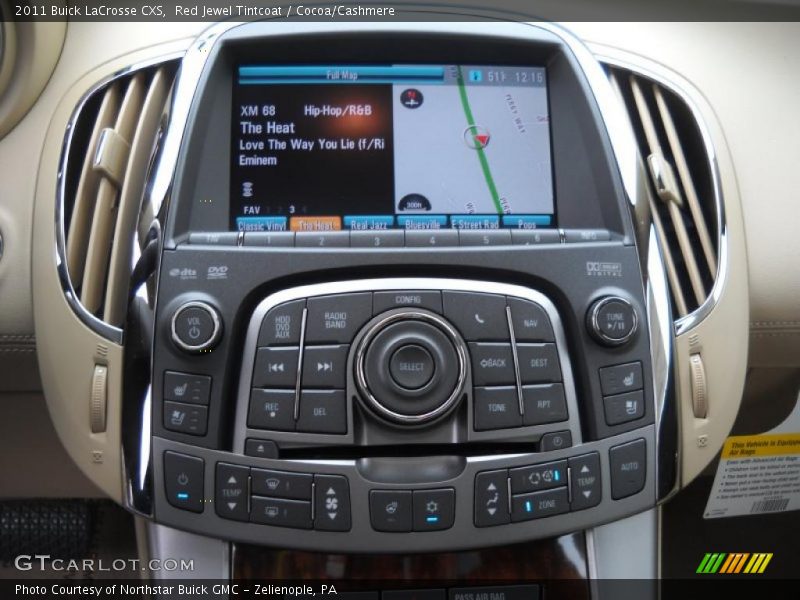 Red Jewel Tintcoat / Cocoa/Cashmere 2011 Buick LaCrosse CXS