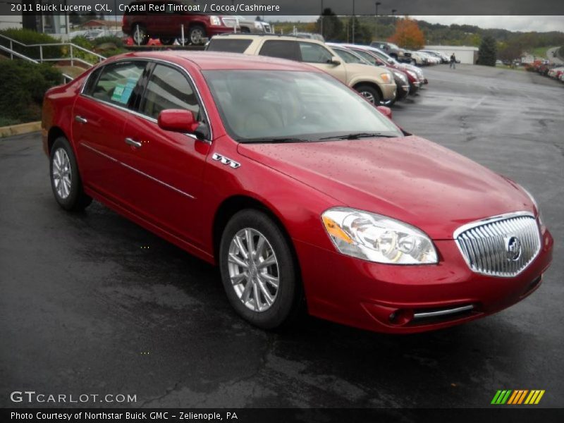 Crystal Red Tintcoat / Cocoa/Cashmere 2011 Buick Lucerne CXL