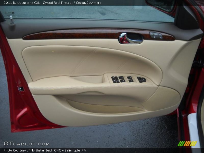 Crystal Red Tintcoat / Cocoa/Cashmere 2011 Buick Lucerne CXL