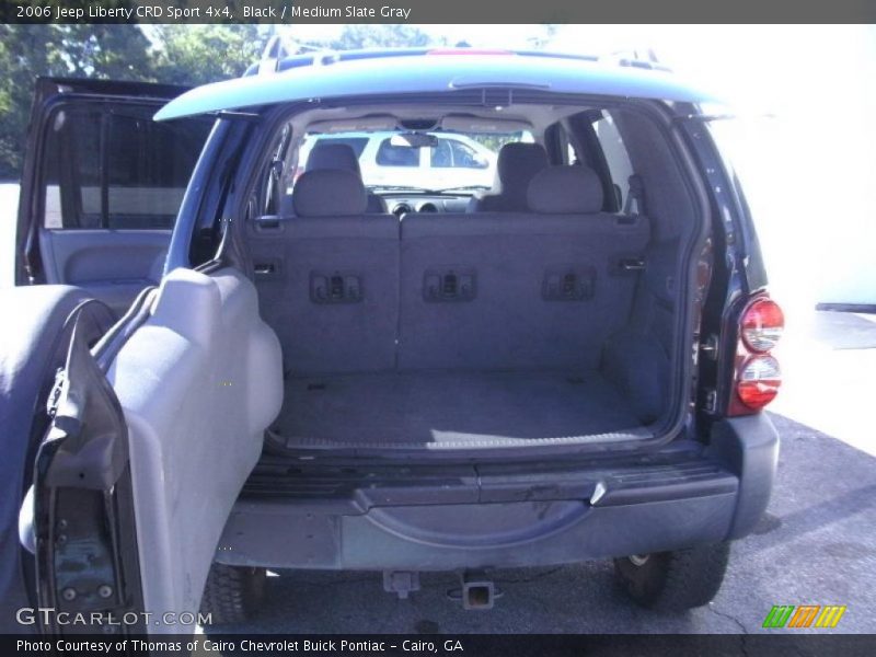 Black / Medium Slate Gray 2006 Jeep Liberty CRD Sport 4x4