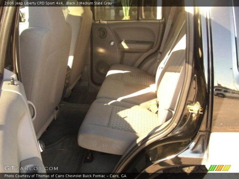 Black / Medium Slate Gray 2006 Jeep Liberty CRD Sport 4x4