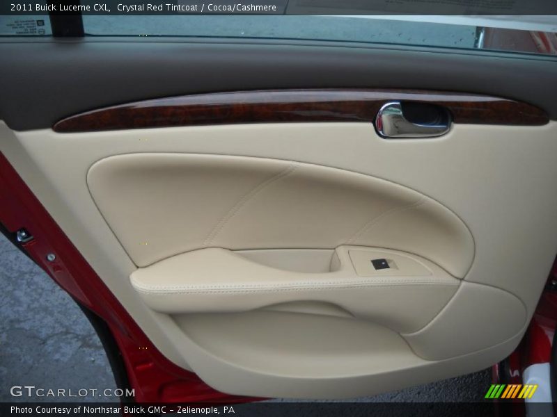 Crystal Red Tintcoat / Cocoa/Cashmere 2011 Buick Lucerne CXL