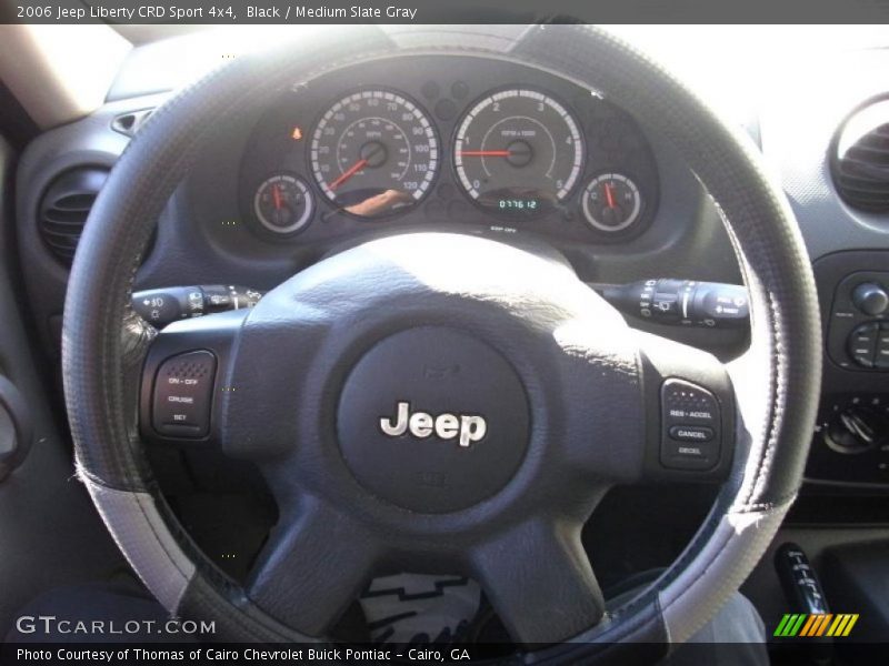 Black / Medium Slate Gray 2006 Jeep Liberty CRD Sport 4x4