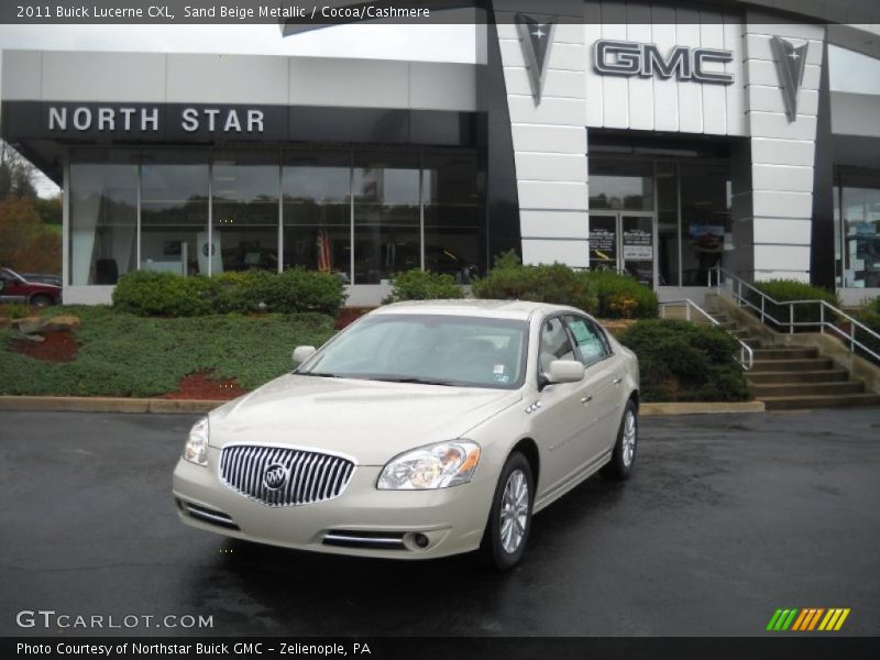 Sand Beige Metallic / Cocoa/Cashmere 2011 Buick Lucerne CXL