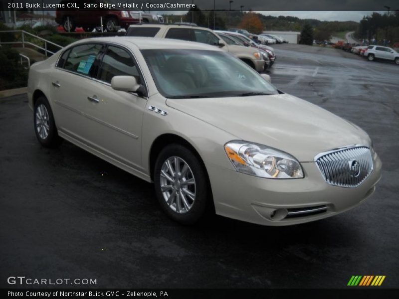 Sand Beige Metallic / Cocoa/Cashmere 2011 Buick Lucerne CXL