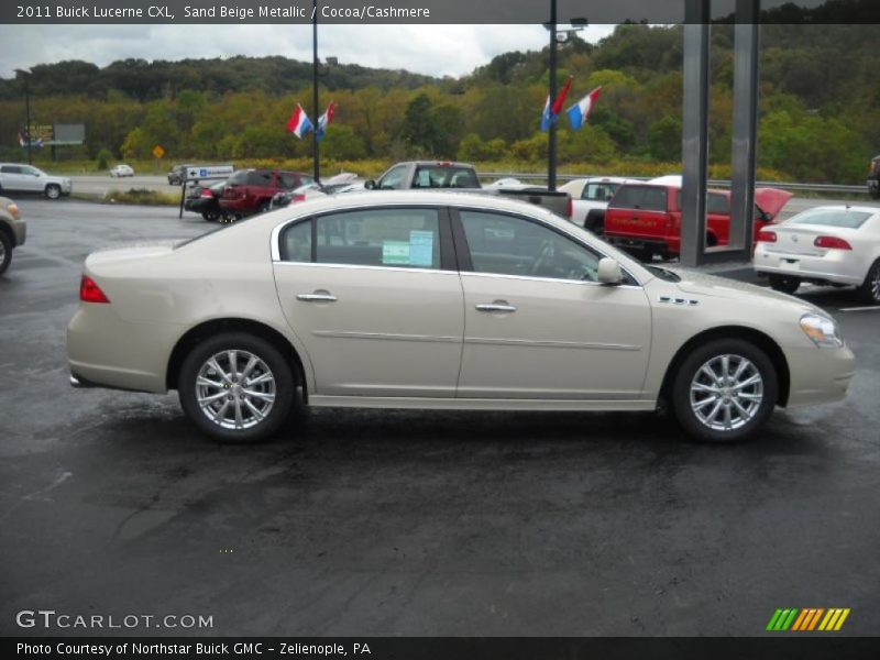Sand Beige Metallic / Cocoa/Cashmere 2011 Buick Lucerne CXL