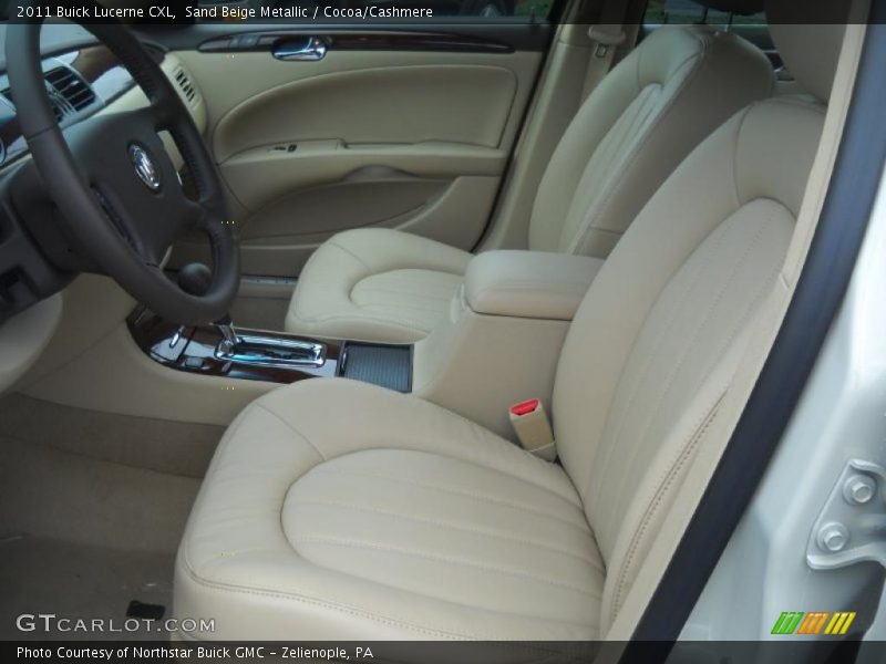 Sand Beige Metallic / Cocoa/Cashmere 2011 Buick Lucerne CXL