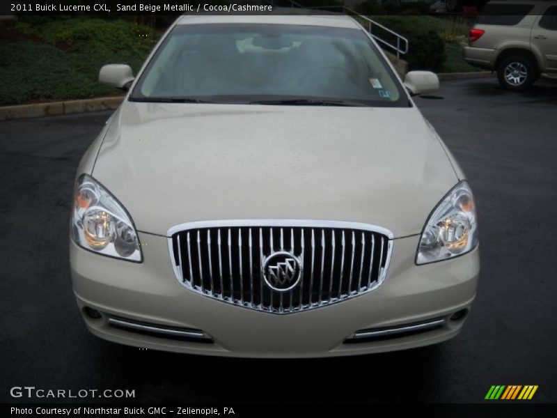 Sand Beige Metallic / Cocoa/Cashmere 2011 Buick Lucerne CXL