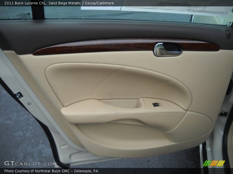 Sand Beige Metallic / Cocoa/Cashmere 2011 Buick Lucerne CXL