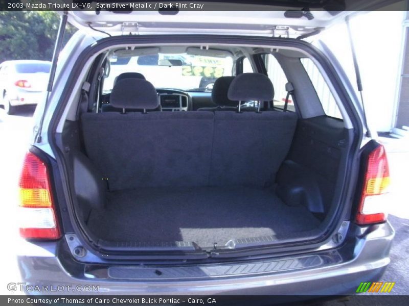 Satin Silver Metallic / Dark Flint Gray 2003 Mazda Tribute LX-V6