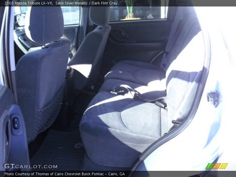 Satin Silver Metallic / Dark Flint Gray 2003 Mazda Tribute LX-V6