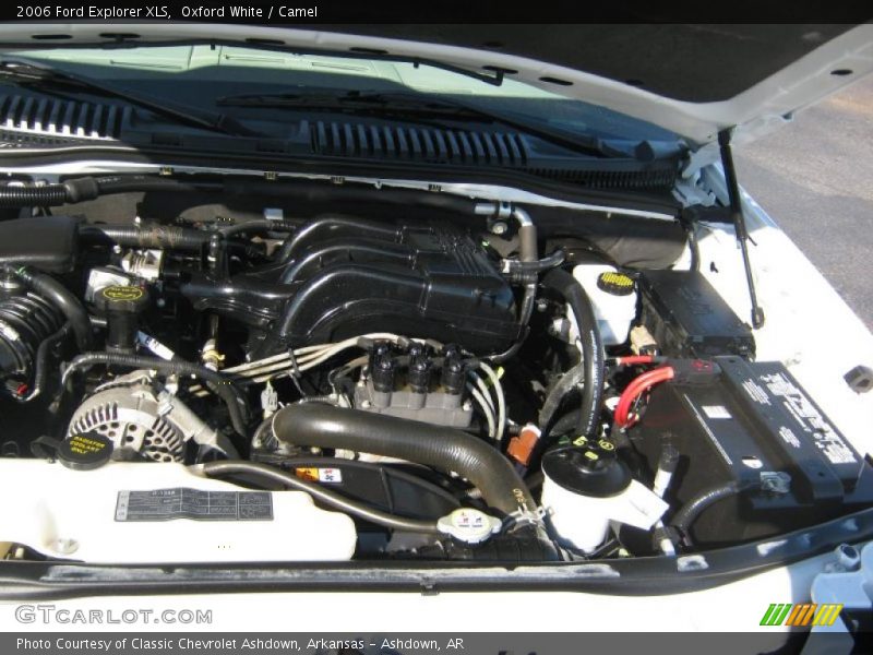 Oxford White / Camel 2006 Ford Explorer XLS