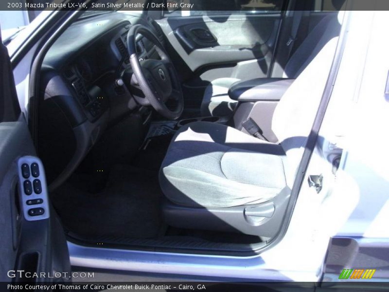 Satin Silver Metallic / Dark Flint Gray 2003 Mazda Tribute LX-V6