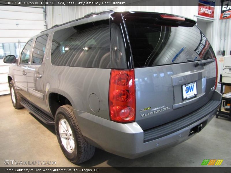 Steel Gray Metallic / Light Titanium 2007 GMC Yukon XL 1500 SLT 4x4