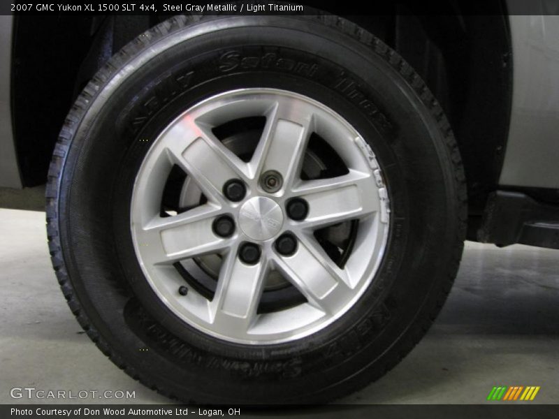 Steel Gray Metallic / Light Titanium 2007 GMC Yukon XL 1500 SLT 4x4
