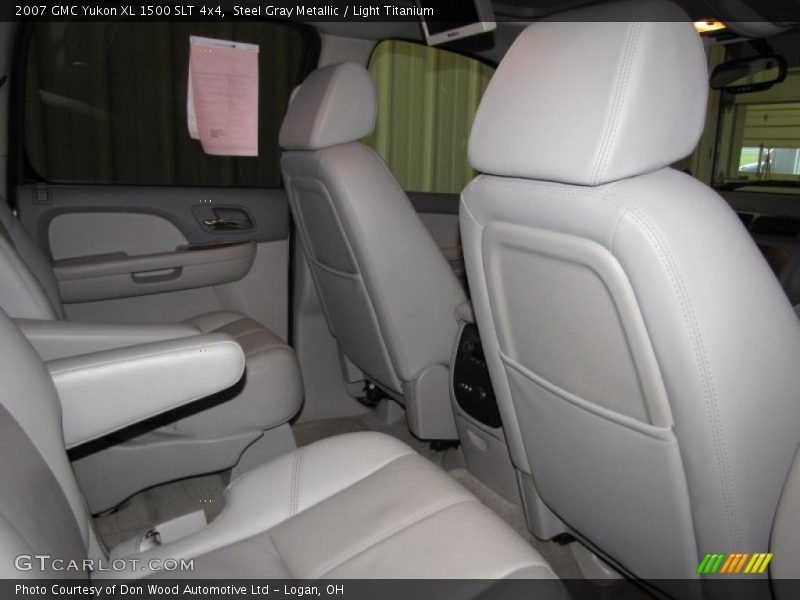 Steel Gray Metallic / Light Titanium 2007 GMC Yukon XL 1500 SLT 4x4