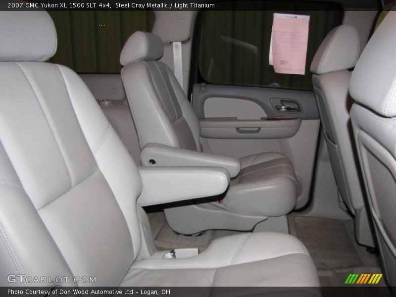 Steel Gray Metallic / Light Titanium 2007 GMC Yukon XL 1500 SLT 4x4
