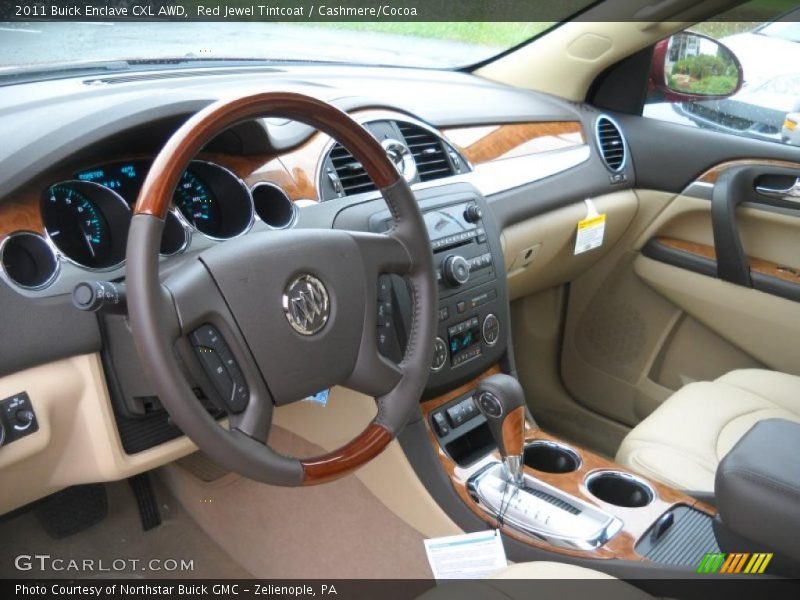  2011 Enclave CXL AWD Cashmere/Cocoa Interior