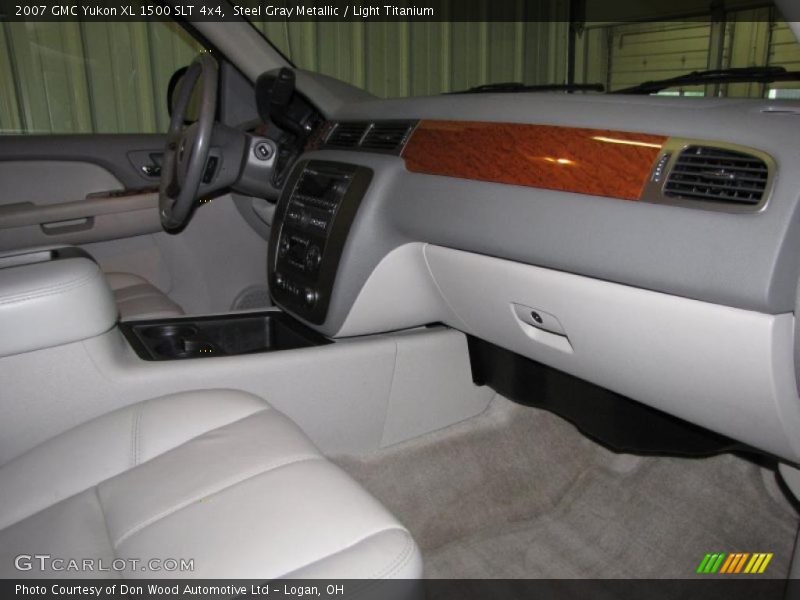 Steel Gray Metallic / Light Titanium 2007 GMC Yukon XL 1500 SLT 4x4