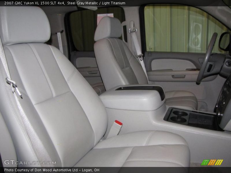 Steel Gray Metallic / Light Titanium 2007 GMC Yukon XL 1500 SLT 4x4