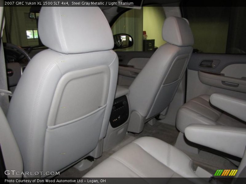 Steel Gray Metallic / Light Titanium 2007 GMC Yukon XL 1500 SLT 4x4