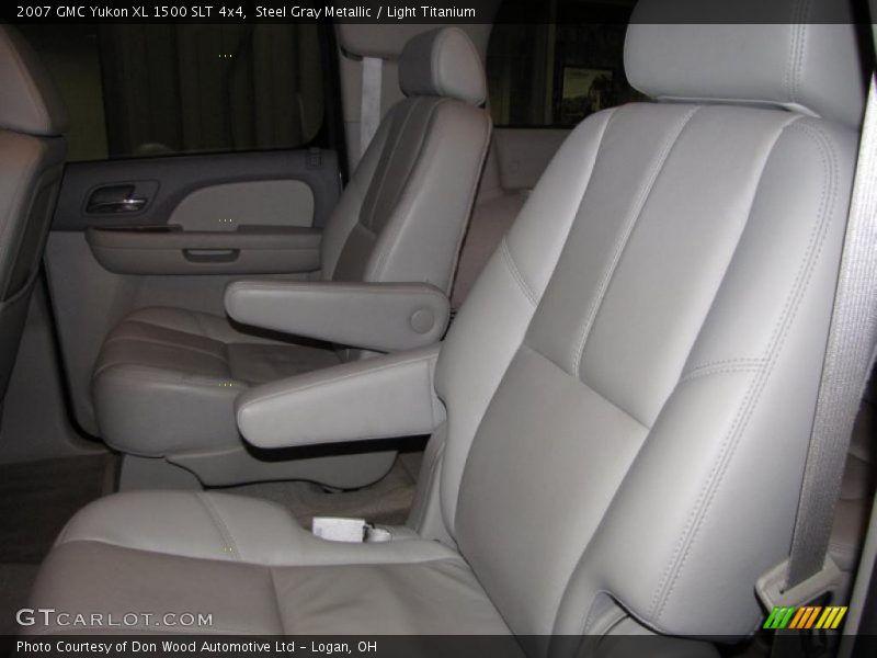 Steel Gray Metallic / Light Titanium 2007 GMC Yukon XL 1500 SLT 4x4
