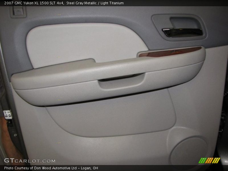 Steel Gray Metallic / Light Titanium 2007 GMC Yukon XL 1500 SLT 4x4