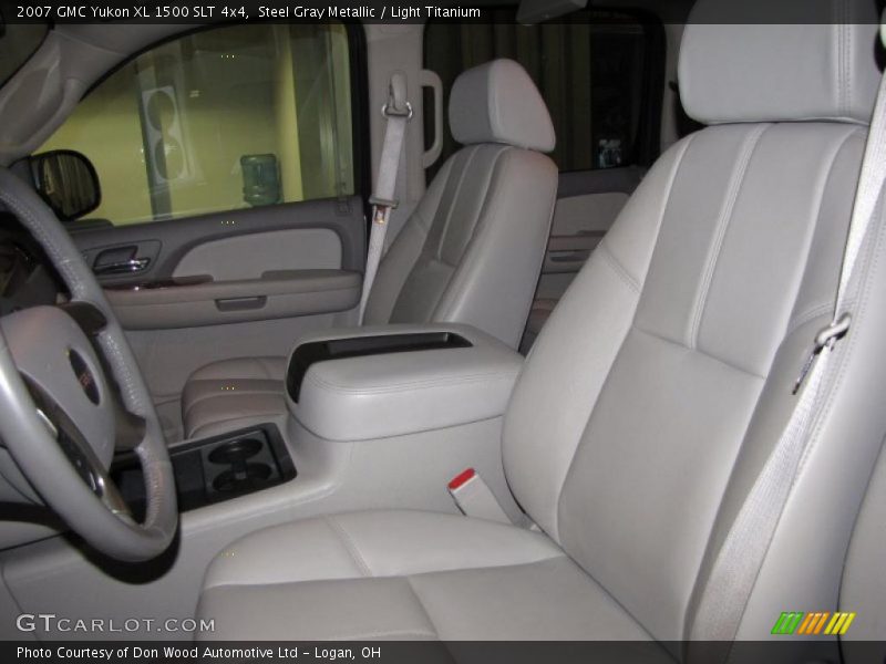 Steel Gray Metallic / Light Titanium 2007 GMC Yukon XL 1500 SLT 4x4