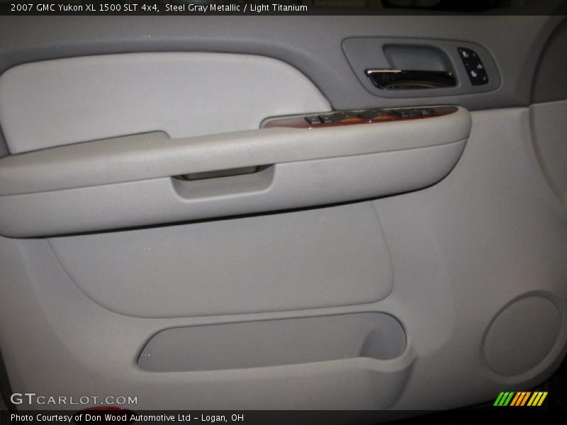 Steel Gray Metallic / Light Titanium 2007 GMC Yukon XL 1500 SLT 4x4