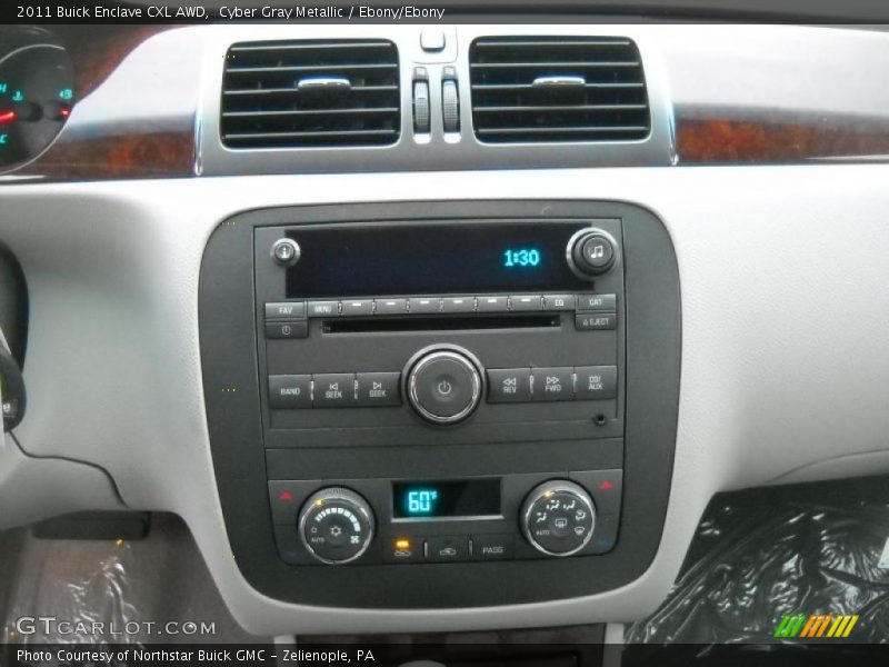 Cyber Gray Metallic / Ebony/Ebony 2011 Buick Enclave CXL AWD