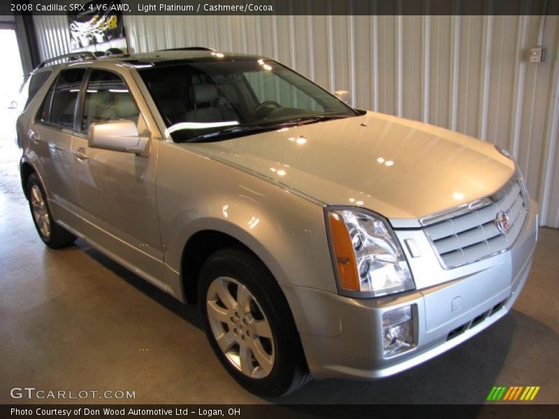 Light Platinum / Cashmere/Cocoa 2008 Cadillac SRX 4 V6 AWD