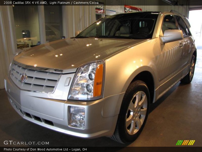 Light Platinum / Cashmere/Cocoa 2008 Cadillac SRX 4 V6 AWD