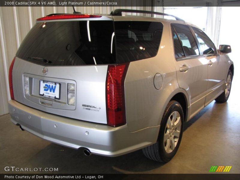 Light Platinum / Cashmere/Cocoa 2008 Cadillac SRX 4 V6 AWD