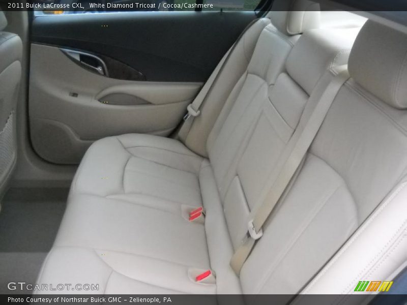 White Diamond Tricoat / Cocoa/Cashmere 2011 Buick LaCrosse CXL