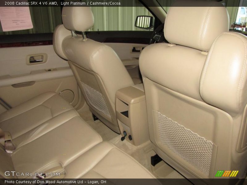 Light Platinum / Cashmere/Cocoa 2008 Cadillac SRX 4 V6 AWD