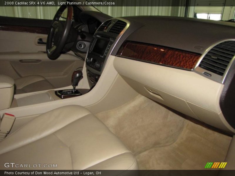 Light Platinum / Cashmere/Cocoa 2008 Cadillac SRX 4 V6 AWD