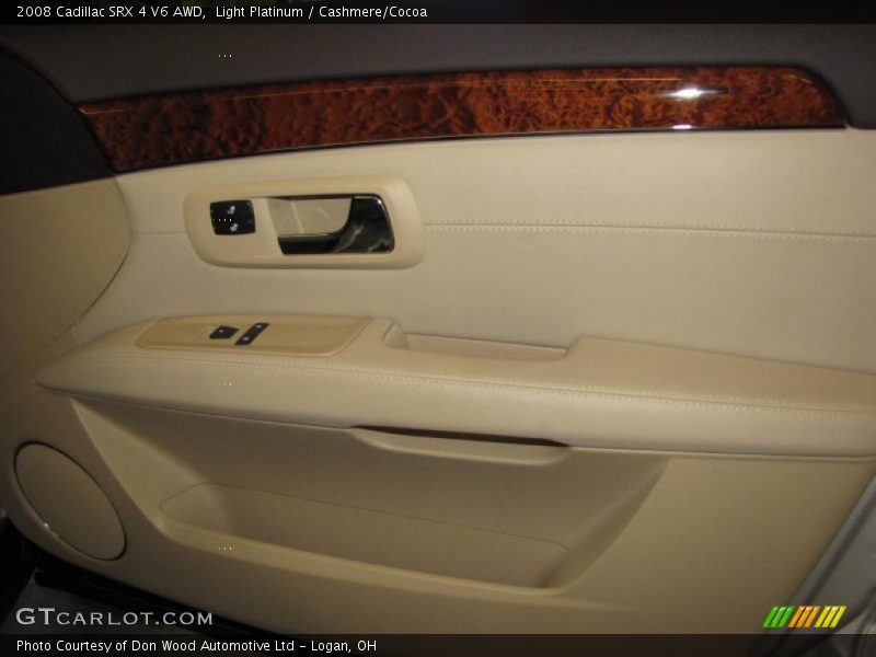 Light Platinum / Cashmere/Cocoa 2008 Cadillac SRX 4 V6 AWD