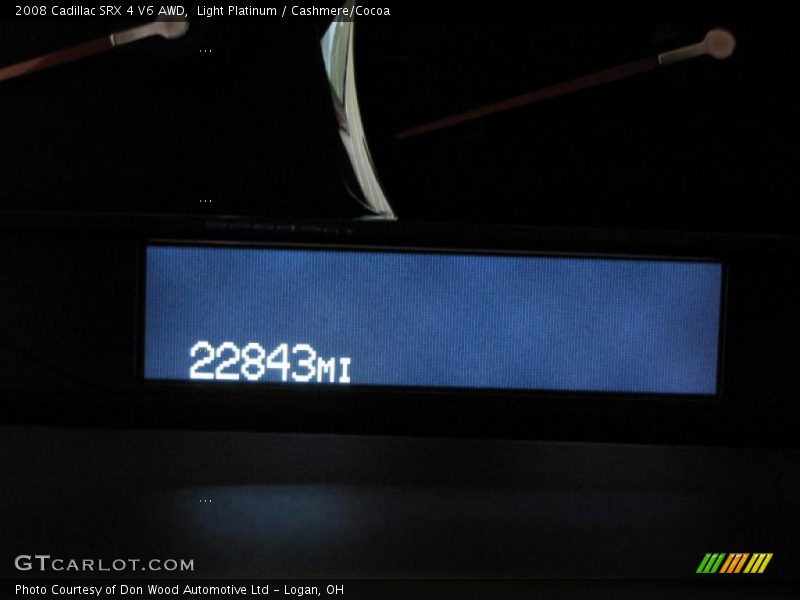 Light Platinum / Cashmere/Cocoa 2008 Cadillac SRX 4 V6 AWD