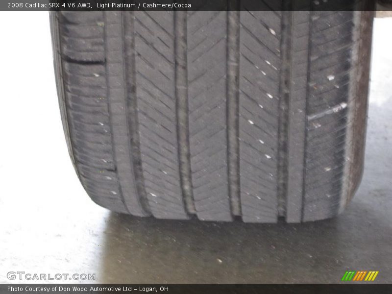 Light Platinum / Cashmere/Cocoa 2008 Cadillac SRX 4 V6 AWD