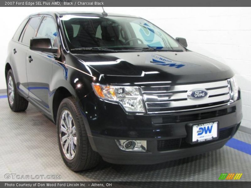 Black / Charcoal Black 2007 Ford Edge SEL Plus AWD