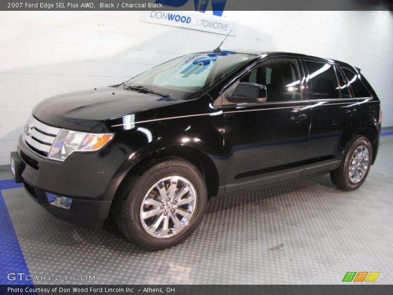 Black / Charcoal Black 2007 Ford Edge SEL Plus AWD