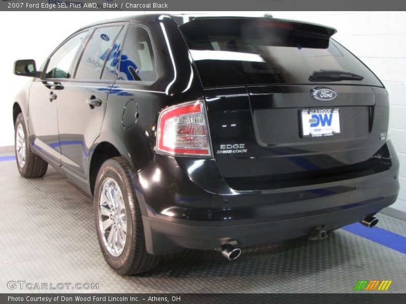 Black / Charcoal Black 2007 Ford Edge SEL Plus AWD