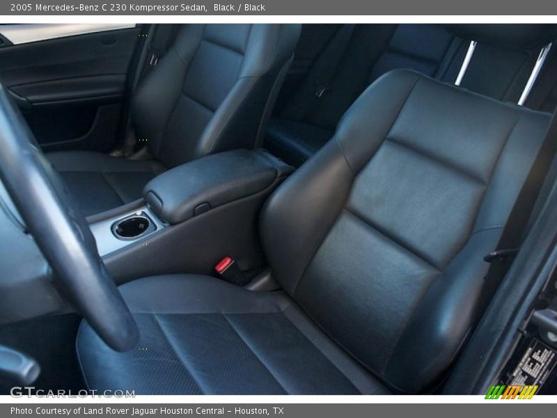 Black / Black 2005 Mercedes-Benz C 230 Kompressor Sedan
