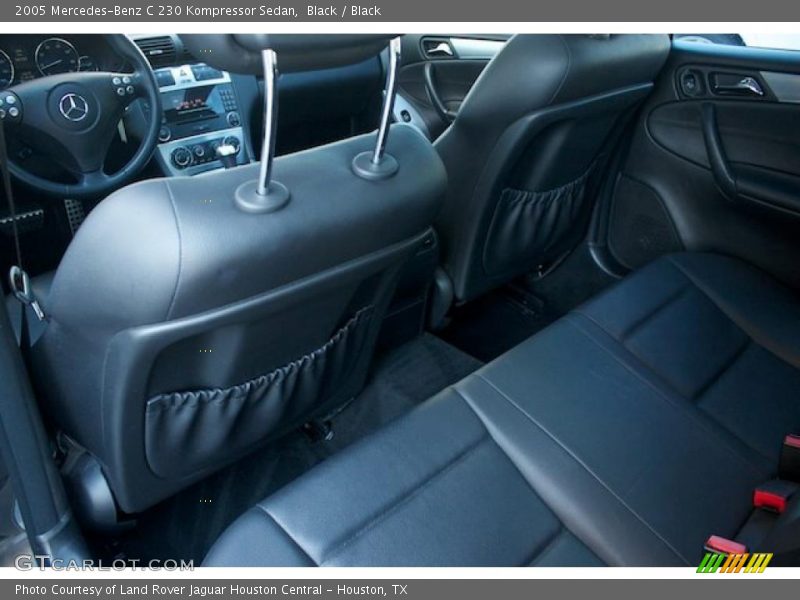 Black / Black 2005 Mercedes-Benz C 230 Kompressor Sedan