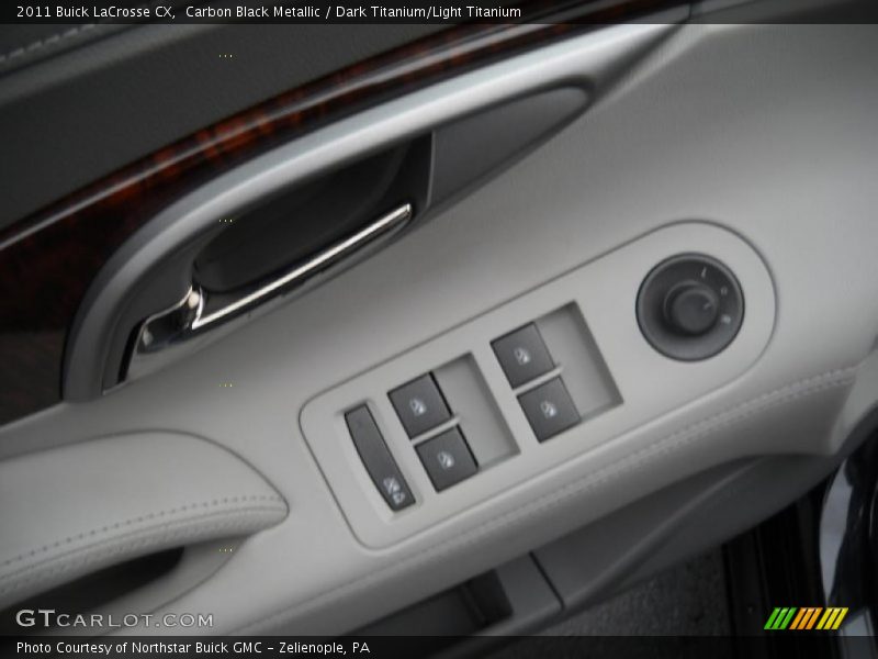 Carbon Black Metallic / Dark Titanium/Light Titanium 2011 Buick LaCrosse CX
