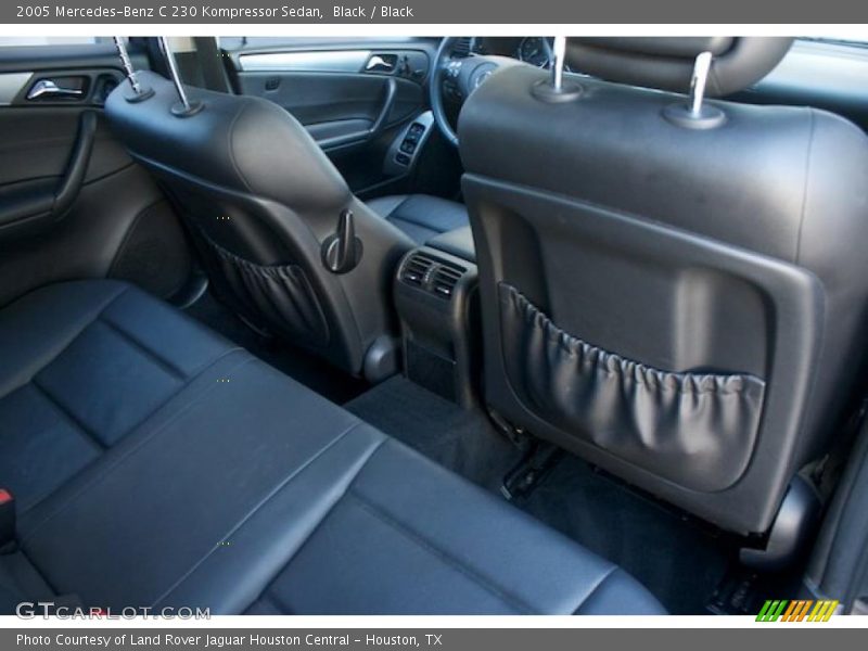 Black / Black 2005 Mercedes-Benz C 230 Kompressor Sedan